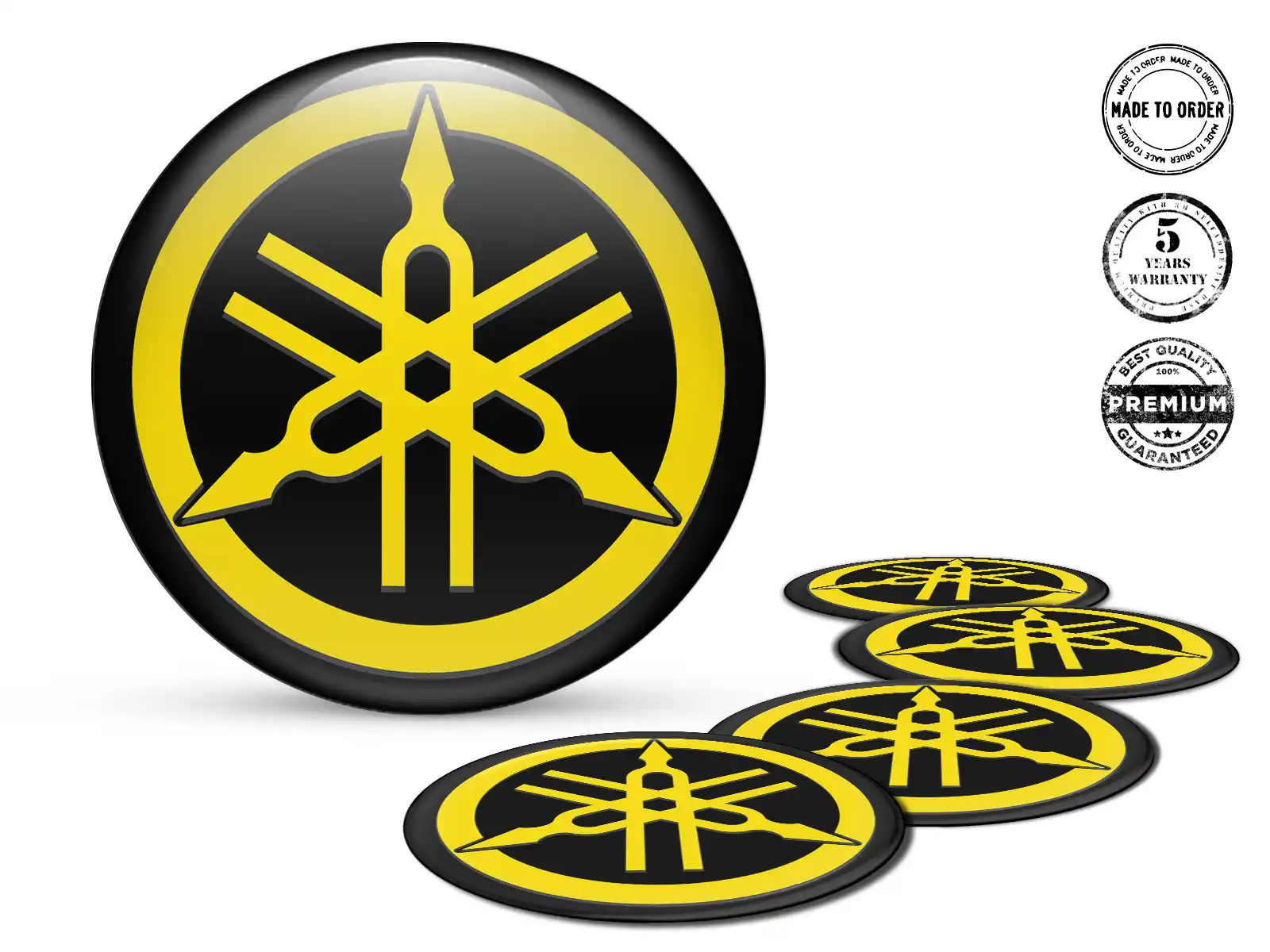 Yamaha Individuelle Dome-Aufkleber Rennsport-Embleme